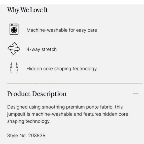 NWT Spanx The Perfect Sleeveless Jumpsuit Black XL - Picture 5 of 12